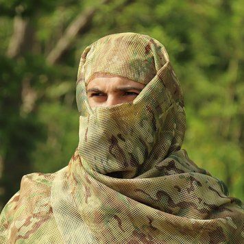 Маскувальний шарф-сітка Camotec SFVS 2.0 Multicam Розмір L