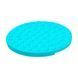 Коврик для лизания и медленного кормления WAUDOG Silicone, 211х211х30 мм, голубой