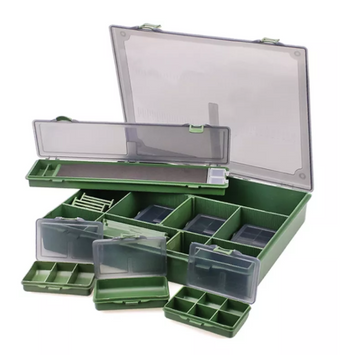 Карпова коробка 8 в 1. Ящик - органайзер tackle box.