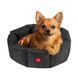 Лежанка для собак WAUDOG Relax, малюнок "Мохнаті монстри", S, Ш 34 см, Д 45 см, В 17 см