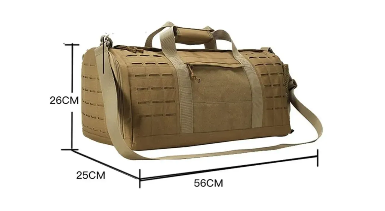 Сумка похідна Silver Knight TOURIST 40 л Oxford 1000D Койот