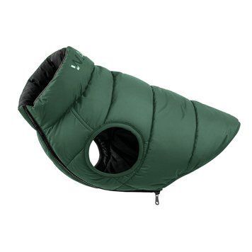Курточка для собак WAUDOG Re-clothes двусторонняя, из переработанного полиэстера, M47, A 44-47, B 69-72, C 41-44, изумрудный