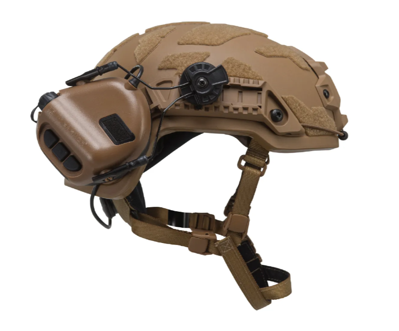 EARMOR M31H наушники активные тактические ( Helmet version ) Койот.