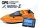 GPS (Fortuna-X) Ехолот Toslon TF300 Прикормочний кораблик Фурія Шторм Помаранчевий