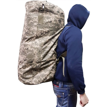 Армейский баул-сумка Pancer Protection 110 л (водоотталкивающий)
