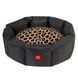 Лежанка для собак WAUDOG Relax, малюнок "Леопард", S, Ш 34 см, Д 45 см, В 17 см