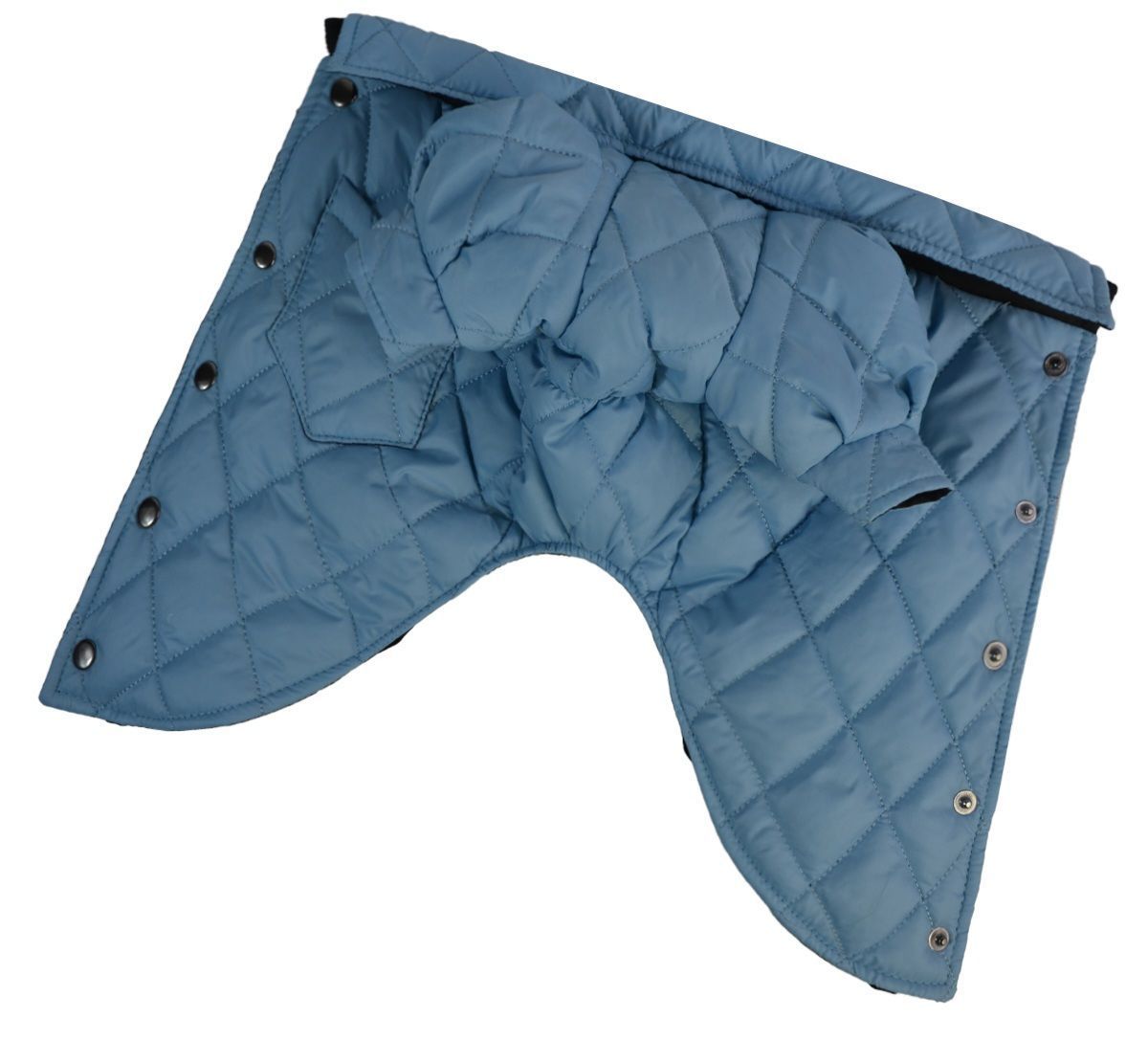 Куртка-сорочка для собак Dogs Bomba блакитна K-85, р. 5, ОШ 30-40 см, ОГ 50-58 см, ДС 35-37 см