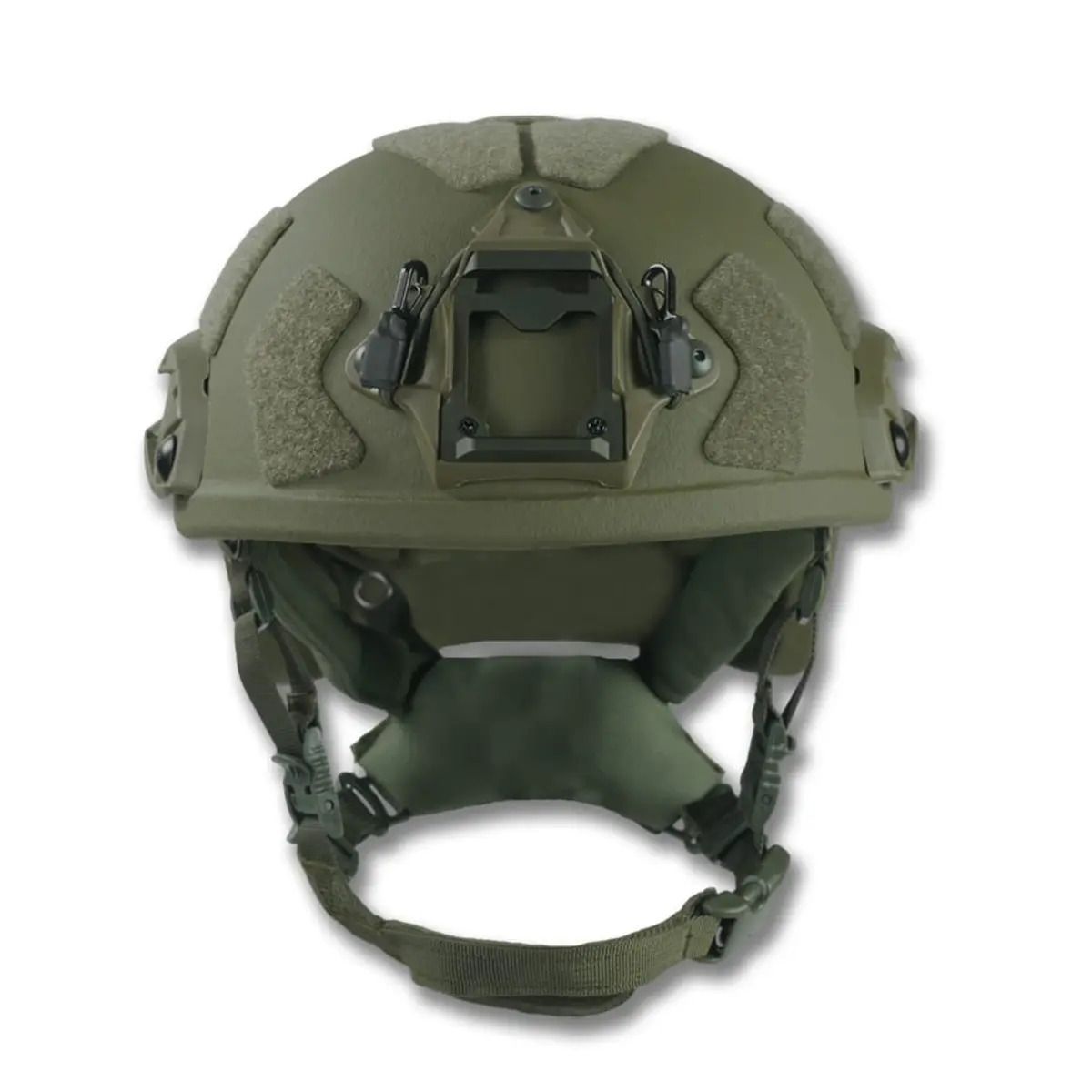Балістичний шолом FAST PE GEN III AGGRESSIVE Olive (NIJ IIIA), M