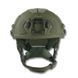 Балістичний шолом FAST PE GEN III AGGRESSIVE Olive (NIJ IIIA), M