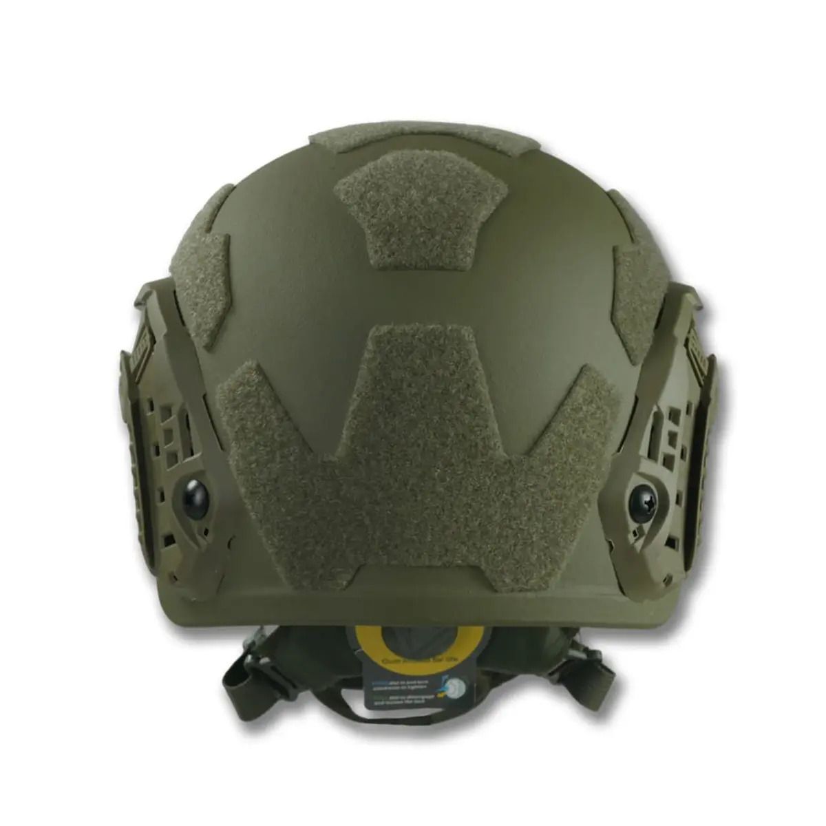 Балістичний шолом FAST PE GEN III AGGRESSIVE Olive (NIJ IIIA), L