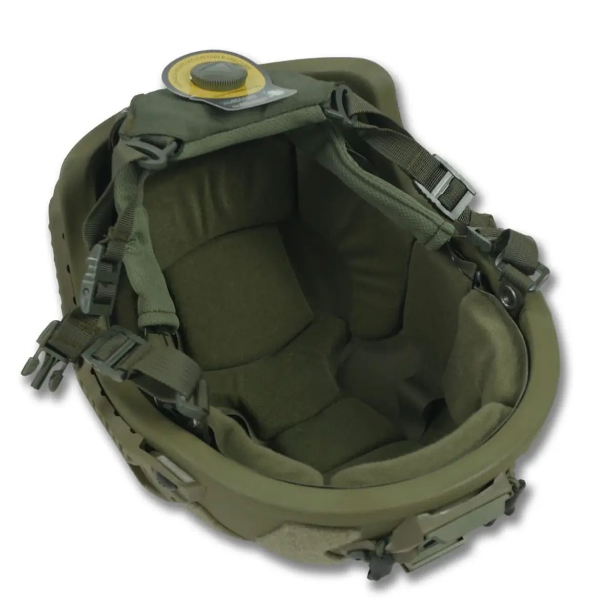 Балістичний шолом FAST PE GEN III AGGRESSIVE Olive (NIJ IIIA), L