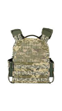 Плитоноска М3 Pro Lite XL 27х33 см (ММ-14) з системою швидкого скидання, Cordura 1000D, Molle, без плит