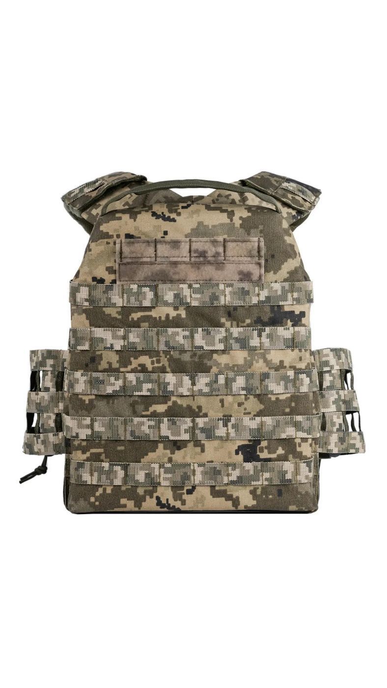 Плитоноска М3 Pro Lite XL 27х33 см (ММ-14) з системою швидкого скидання, Cordura 1000D, Molle, без плит