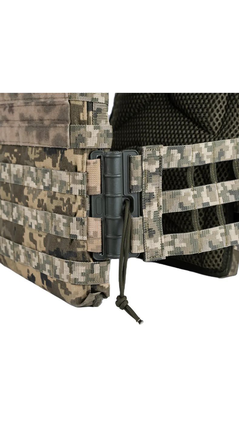 Плитоноска М3 Pro Lite XL 27х33 см (ММ-14) з системою швидкого скидання, Cordura 1000D, Molle, без плит