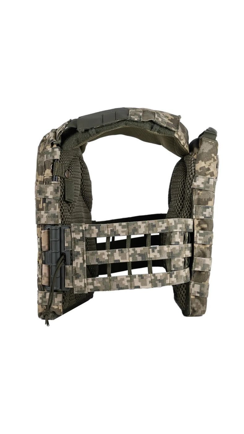 Плитоноска М3 Pro Lite XL 27х33 см (ММ-14) з системою швидкого скидання, Cordura 1000D, Molle, без плит