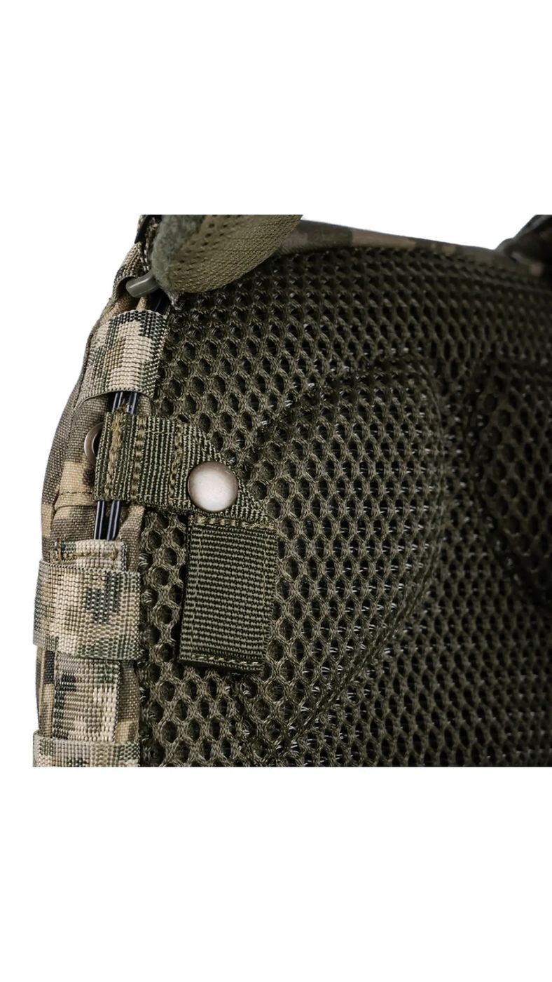 Плитоноска М3 Pro Lite XL 27х33 см (ММ-14) з системою швидкого скидання, Cordura 1000D, Molle, без плит