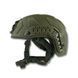Балістичний шолом FAST PE GEN III AGGRESSIVE Olive (NIJ IIIA), L