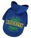 Толстовка для собак Dogs Bomba Brooklyn синяя Y-341, р. 6, ОШ 28-36 см, ОГ 42-48 см, ДС 33-37 см