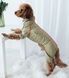 Дождевик для такс Dogs Bomba кант олива MT-28, р. 2, ОШ 35-42 см, ОГ 49-55 см, ДС 38-40 см
