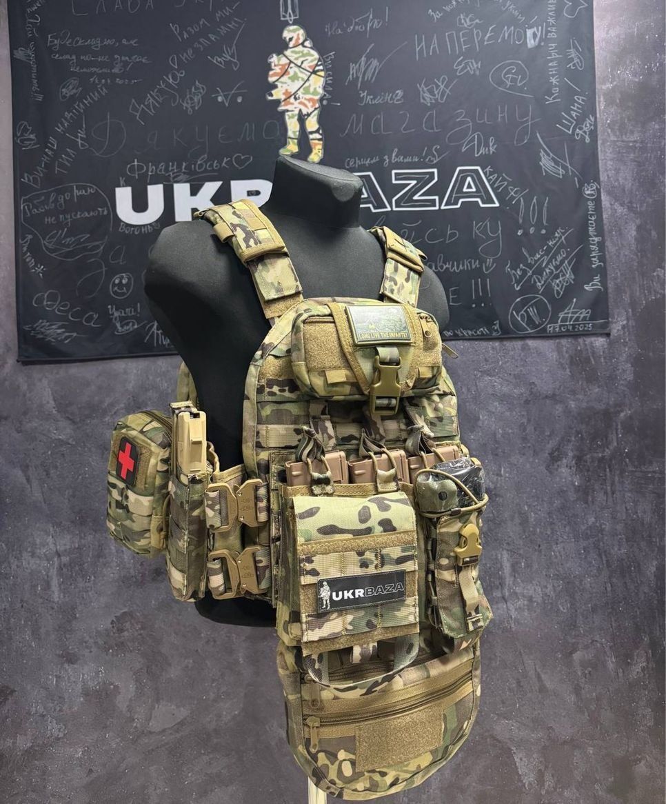 Плитоноска Yakeda K7 Lusion Cobra System (Мультикам)