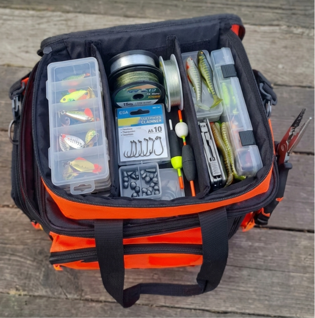 Рибальска сумка GARMATA River Bag для коропової та фідерної рибалки, помаранчева