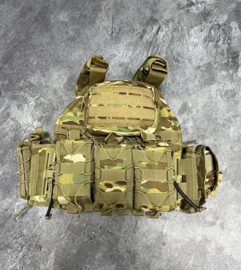 Плитоноска SWORD Limited Etidion с 4 точками быстрого сброса (Мультикам)
