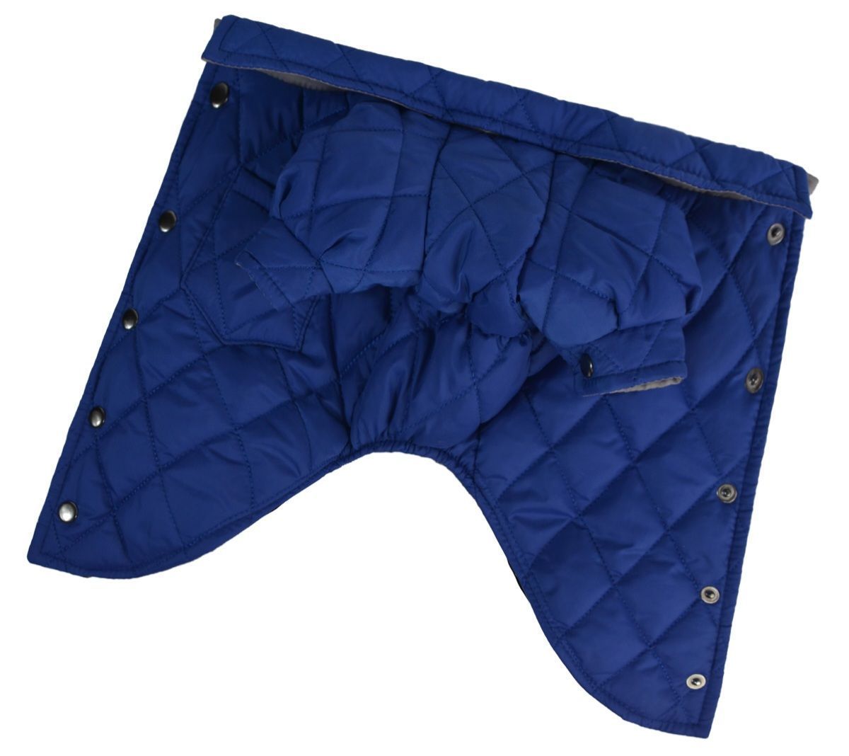 Куртка-сорочка для собак Dogs Bomba синя K-87, р. 2, ОШ 20-30 см, ОГ 26-34 см, ДС 28-31 см
