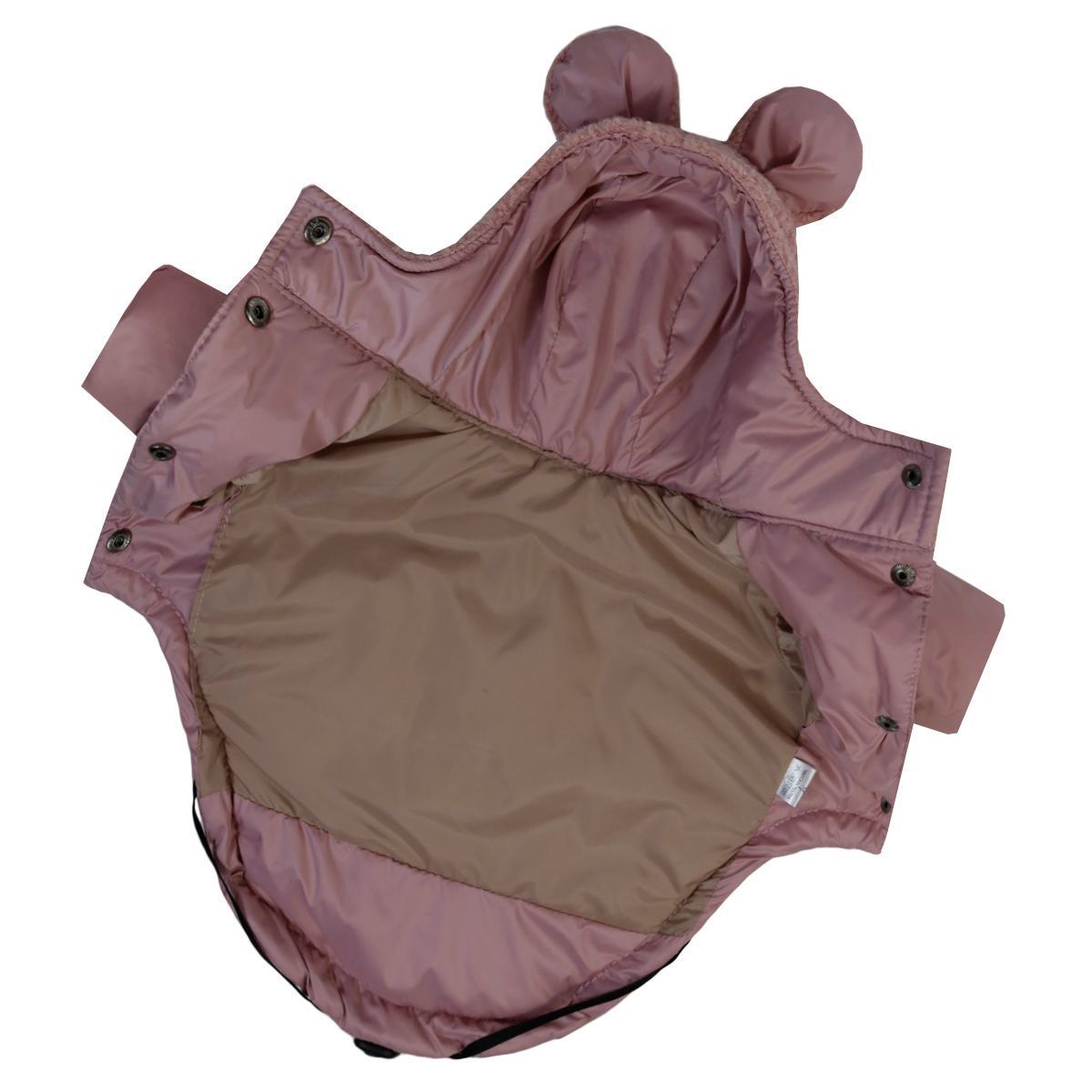 Куртка для собак Dogs Bomba Teddy пудра K-97, р. 2, ОШ 16-26 см, ОГ 26-32 см, ДС 25-28 см
