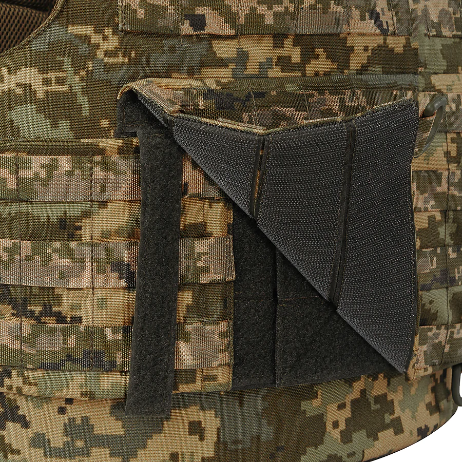 Плитоноска Warmor Gen.4 с 4 подсумками под АК (Пиксель ММ14)