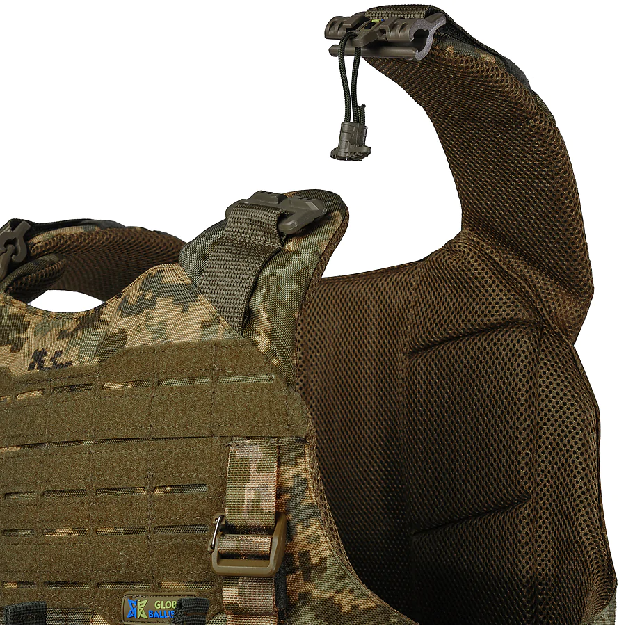 Плитоноска Warmor Gen.4 с 4 подсумками под АК (Пиксель ММ14)