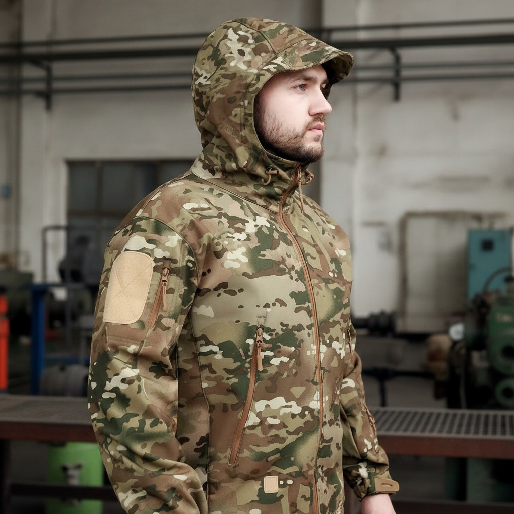 Куртка тактична ESDY Softshell. CP мультикам