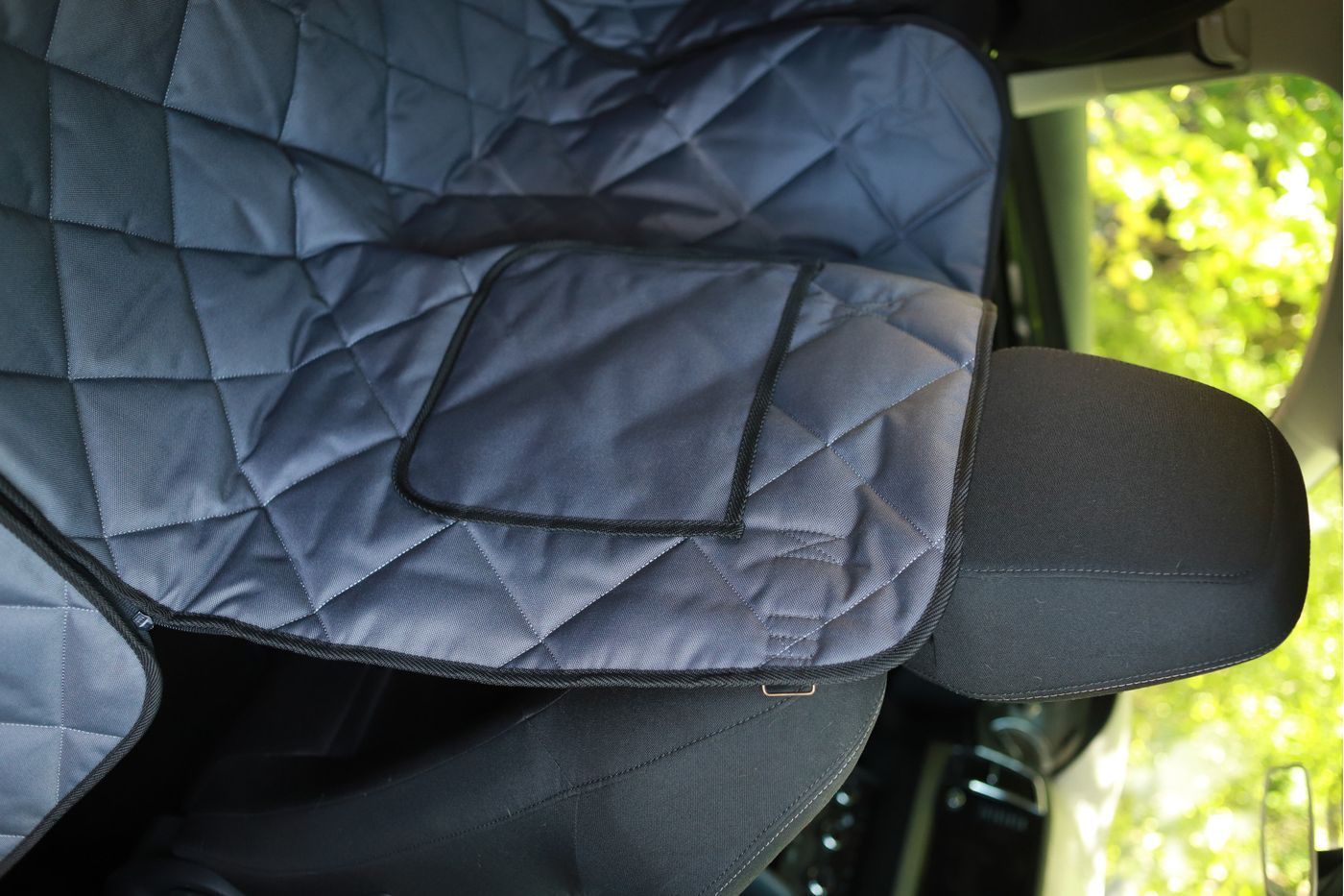 Автогамак для собаки в машину Saver Gray, р. L