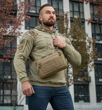 Тактична сумка Admin Bag Medium Elite Hex M-Tac Койот