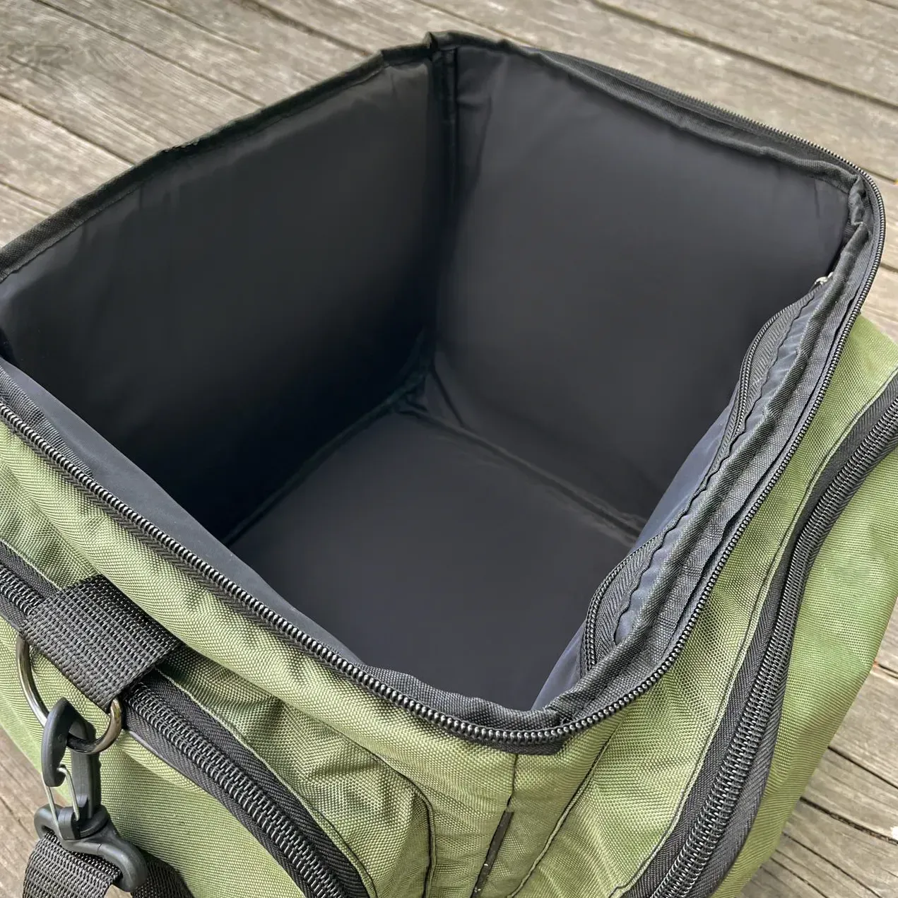 Рибальська сумка Garmata River Bag 40л, Хакі + Відро 15л