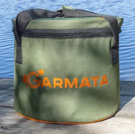 Рибальська сумка Garmata River Bag 40л, Хакі + Відро 15л