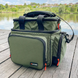 Рибальська сумка Garmata River Bag 40л, Хакі + Відро 15л