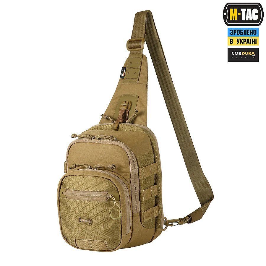 Сумка через плече Cross Bag Elite Hex M-Tac Койот