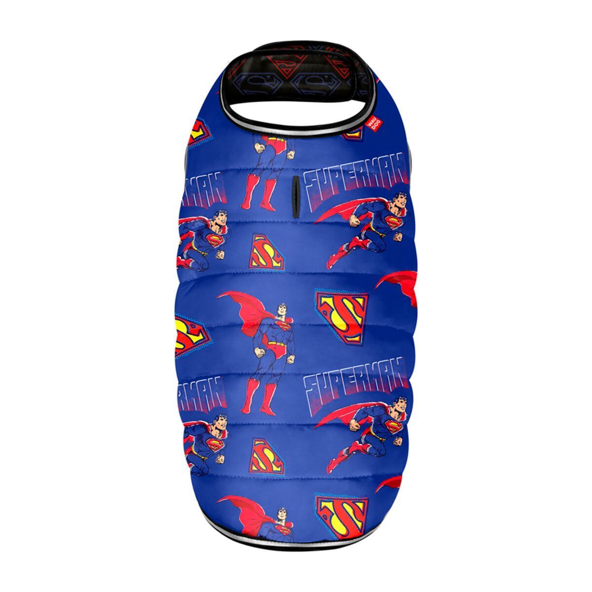 Курточка-накидка для собак WAUDOG Clothes, малюнок "Сила Супермена", XXS, А 23 см, B 29-36 см, С 14-20 см
