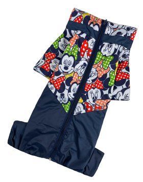 Дождевик для такс-девочек Dogs Bomba Микки MT-23, р. 1, ОШ 30-35 см, ОГ 40-46 см, ДС 38-40 см
