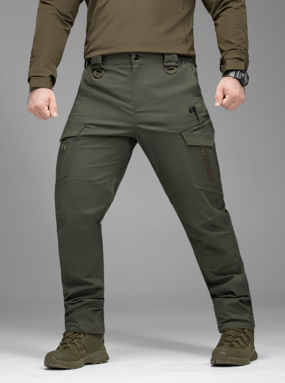 Брюки карго тактичні BEZET Onyx (Хакі)