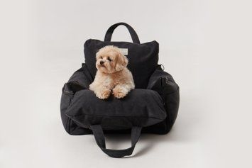 Автокресло-лежанка в авто для собак Buggy Canvas Graphite