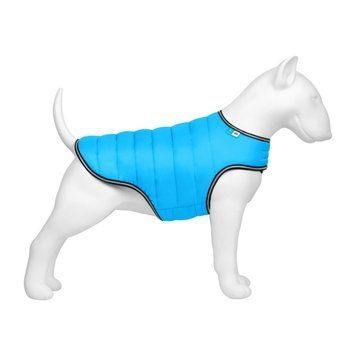 Куртка-накидка для собак AiryVest, L, B 58-70 см, С 42-52 см голубой