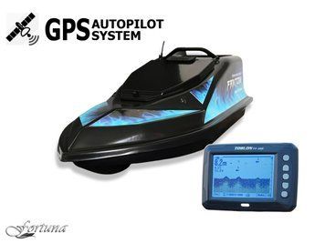 Кораблик для прикормки Фантом Модерн з ехолотом Toslon300 та GPS автопілотом (V3_9+1)
