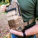 Тактическая нагрудная сумка кобура. Цвет пиксель ВСУ.