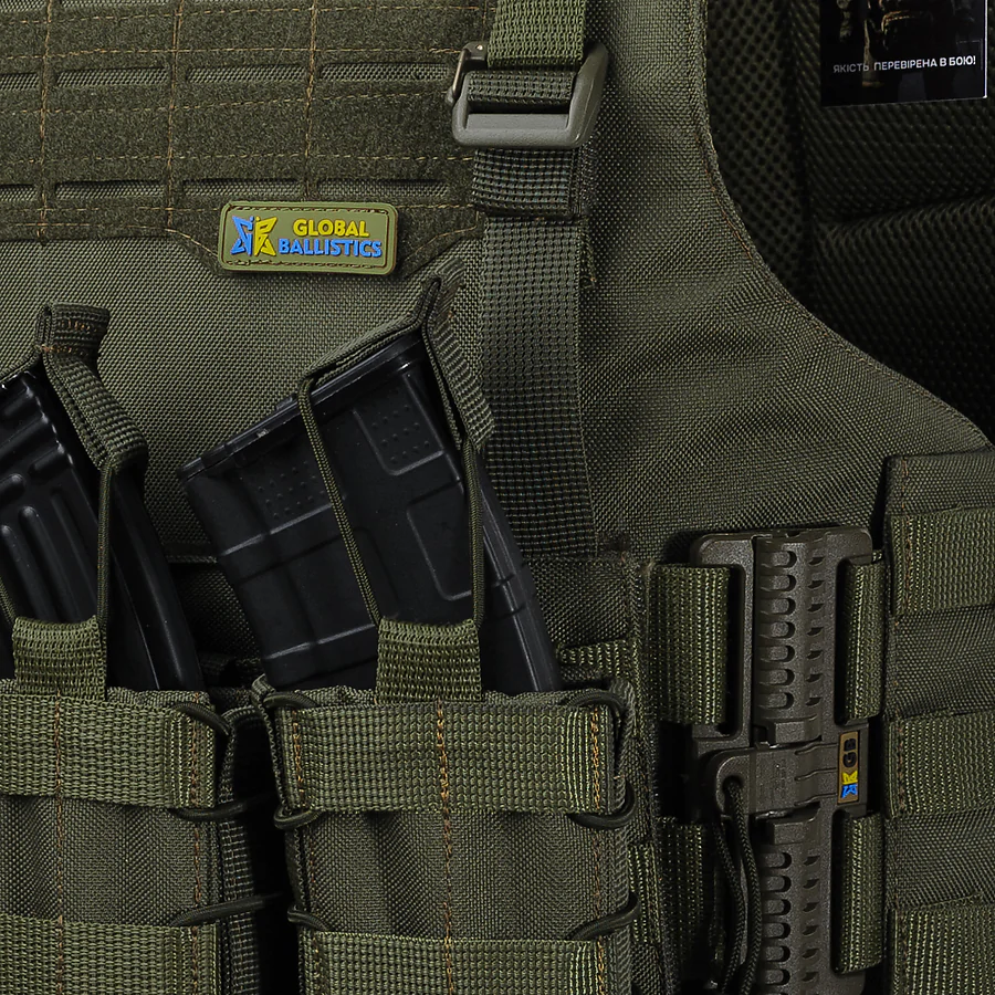 Плитоноска Warmor Gen.4 з 4 підсумками під АК (Олива)