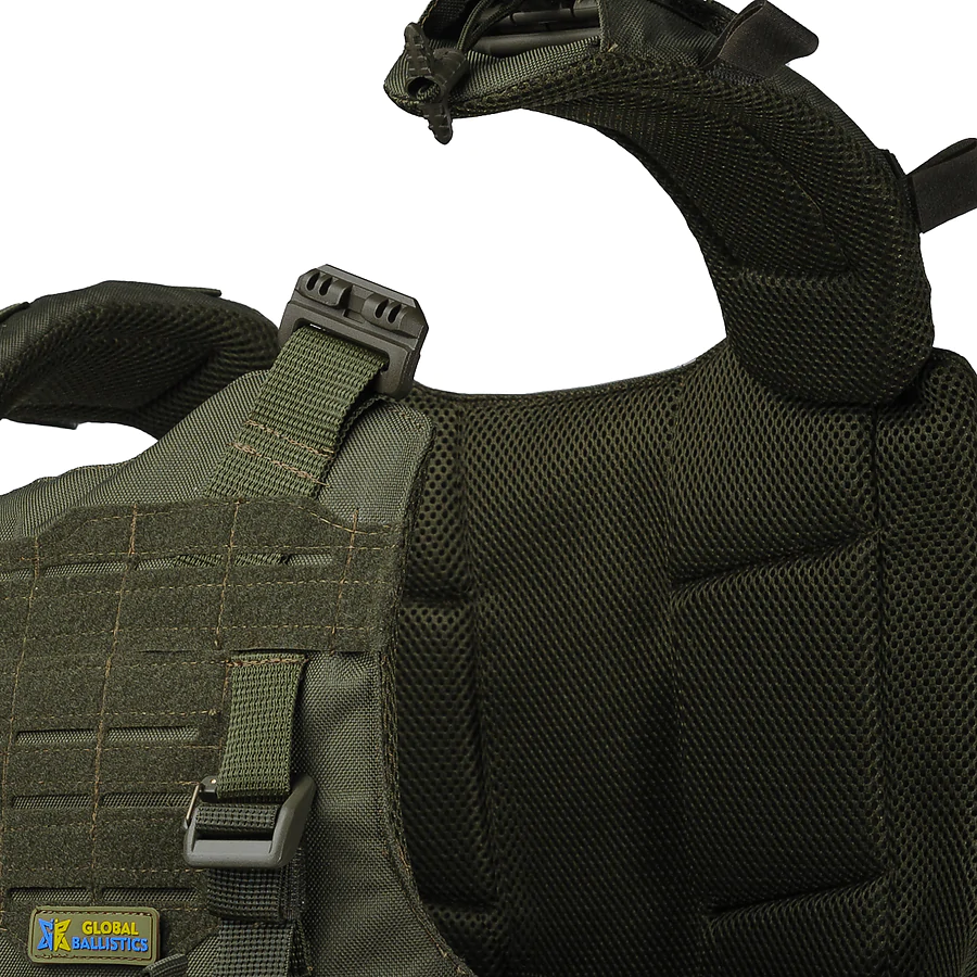 Плитоноска Warmor Gen.4 з 4 підсумками під АК (Олива)