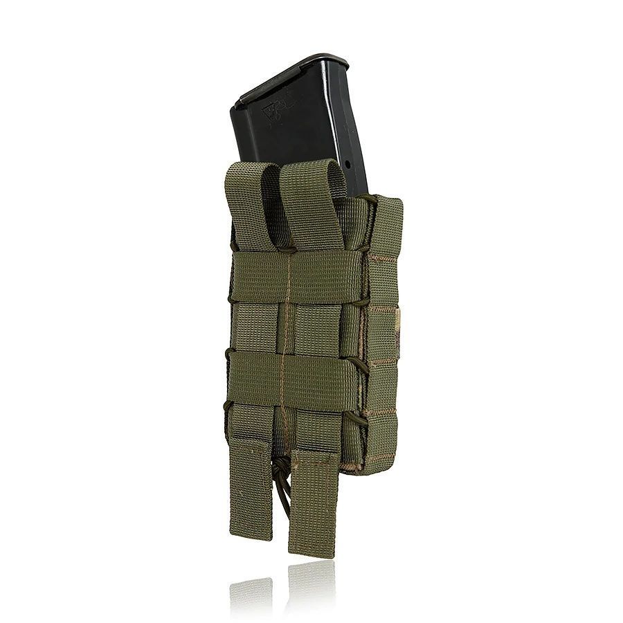 Подсумок одинарный для магазина АК/AR. Мультикам. MOLLE. Cordura 1000D