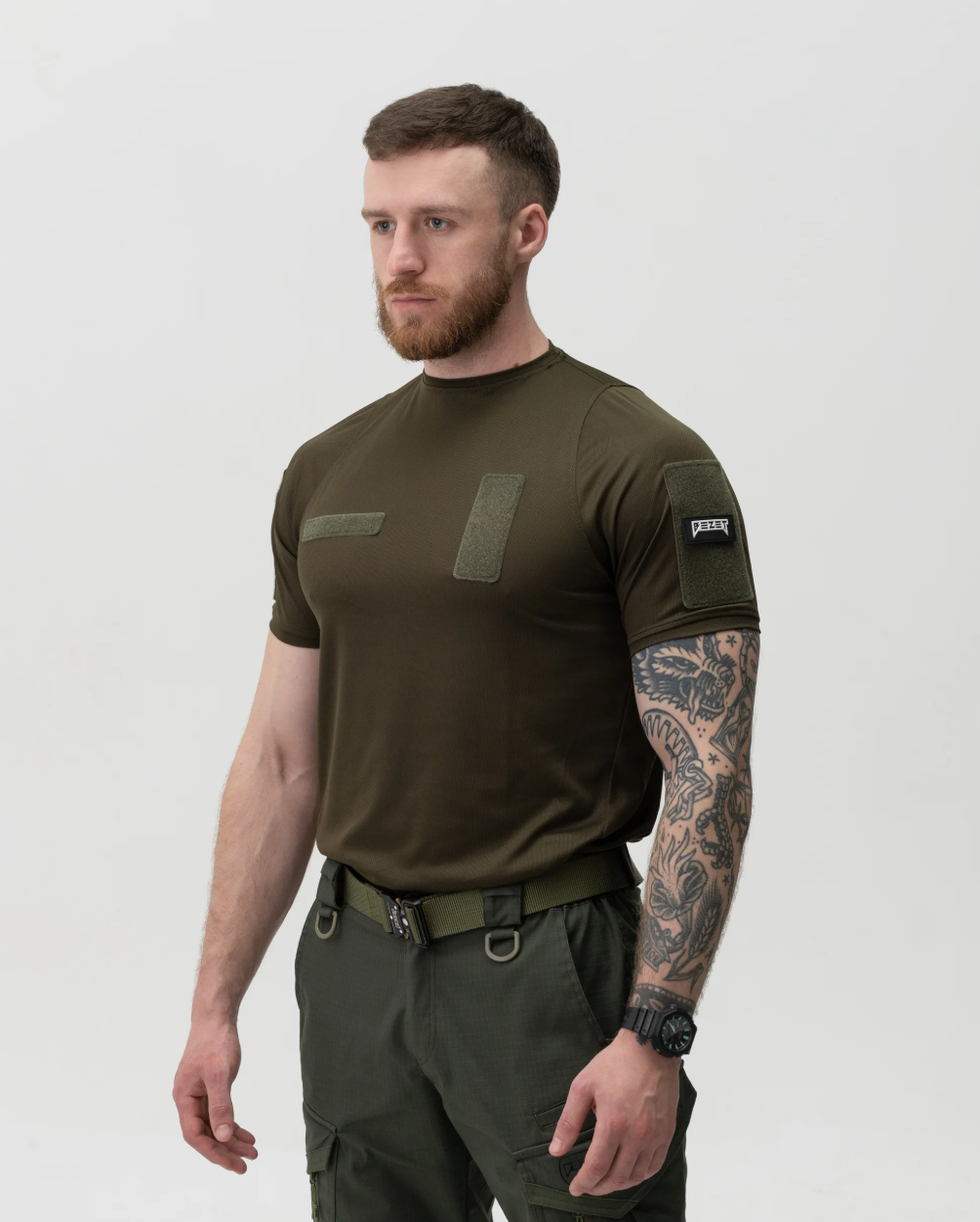 Футболка тактическая быстросохнущая BEZET (Хаки)