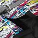 Шлея для собак м'яка WAUDOG Clothes з QR паспортом, малюнок "Супермен комікс", S2, В 46-50 см, С 43-45 см