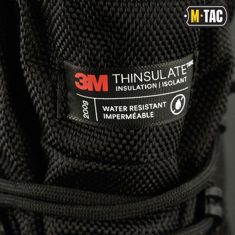 Черевики тактичні зимові M-Tac Thinsulate Black, розмір 43